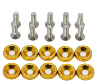 Zestaw Śrub Decku z Kolorowymi Podkładkami – Kukirin G2 / G4