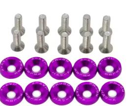Zestaw Śrub Decku z Kolorowymi Podkładkami – Kukirin G2 / G4